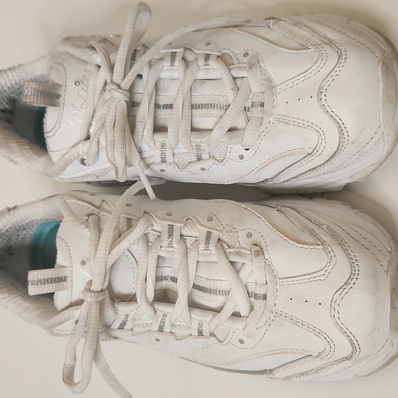 Sketchers D'Lites Women's White Athletic Memory Foam Chunky LaceUp Sneaker Size9 - Picture 9 of 10